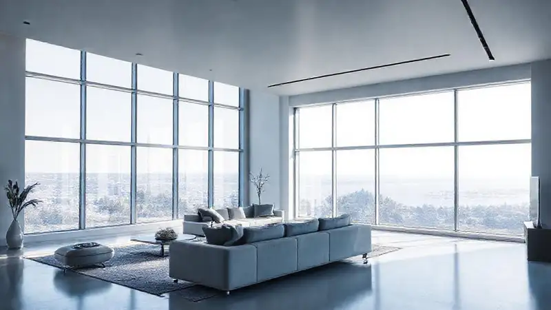 Un salón moderno
