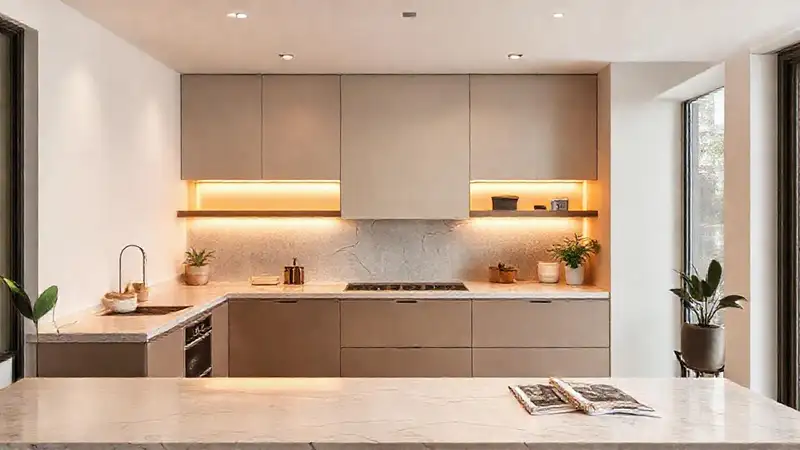 Una cocina minimalista
