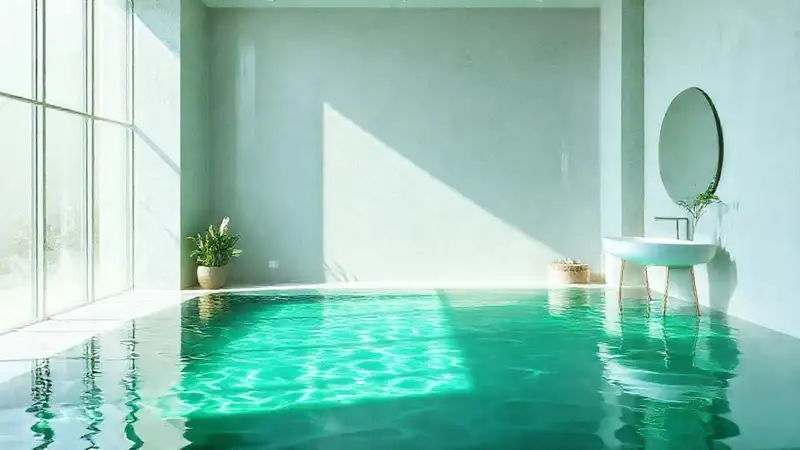 Un espacio luminoso y relajante minimalista