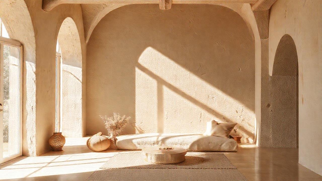 Un interior cálido y sereno