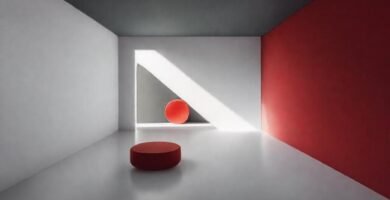Un espacio abstracto crea ilusión visual