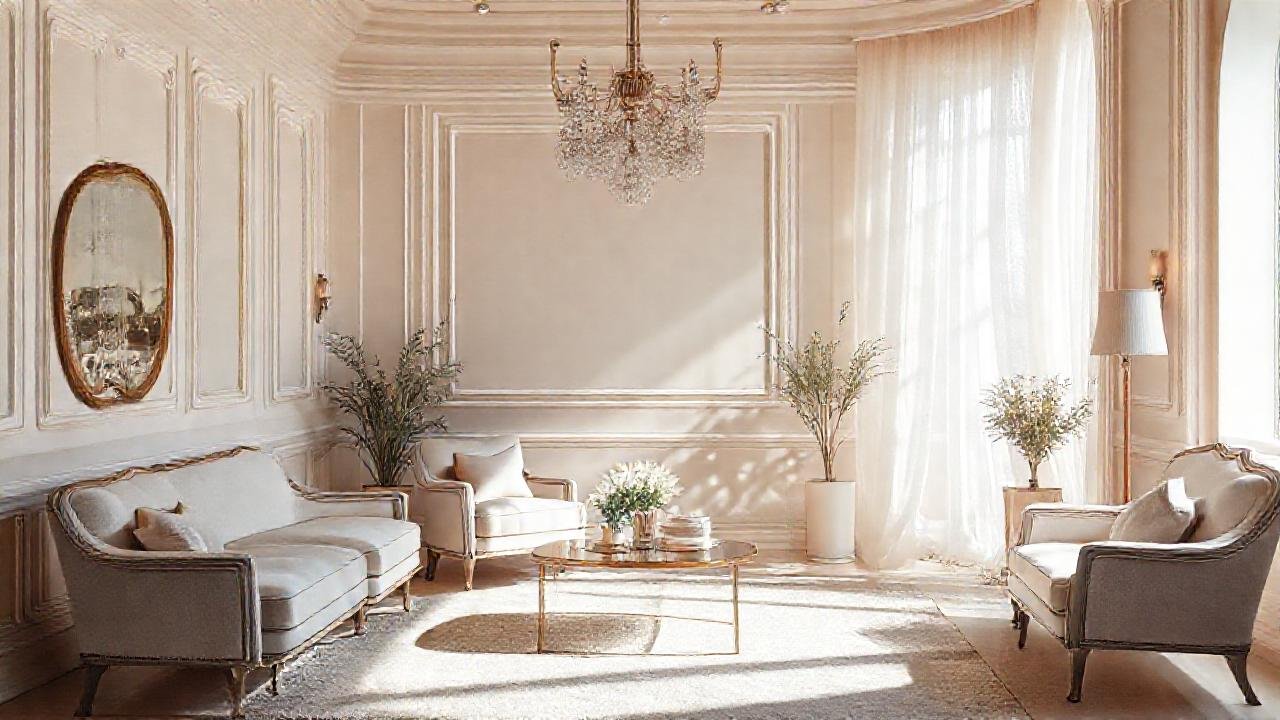 Un interior elegante y sereno