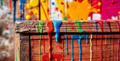 Pintura en aerosol crea arte urbano