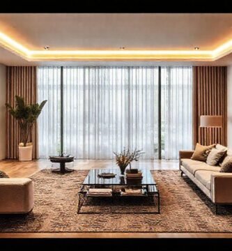 Un salón moderno