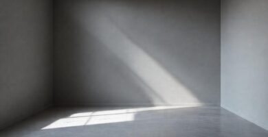 Un espacio minimalista transmite calma y quietud