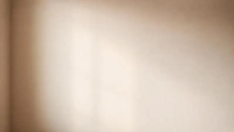 Un interior cálido y minimalista