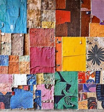 Murales coloridos y diversos