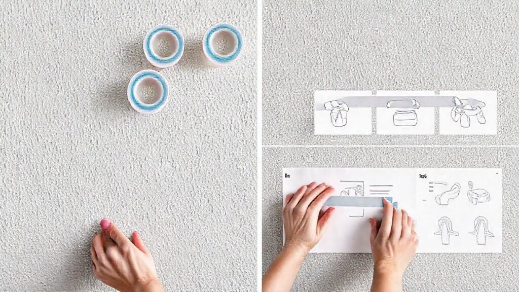 Instrucciones de enmascaramiento con líneas limpias