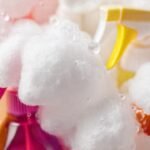 Publicidad profesional de productos con burbujas