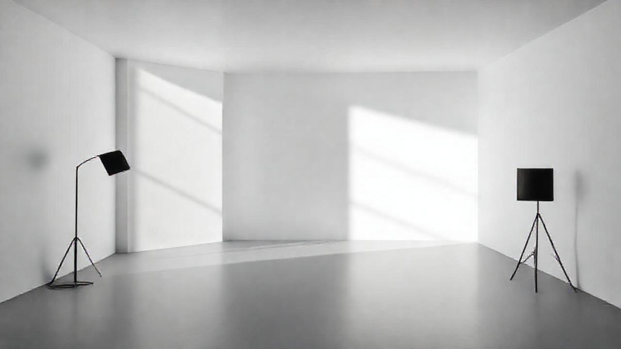 Estudio minimalista crea contraste dramático y elegante