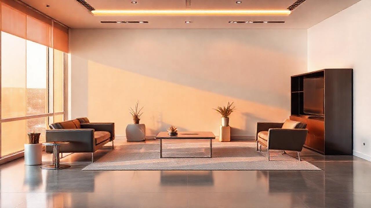 Un despacho moderno y elegante transmite calma