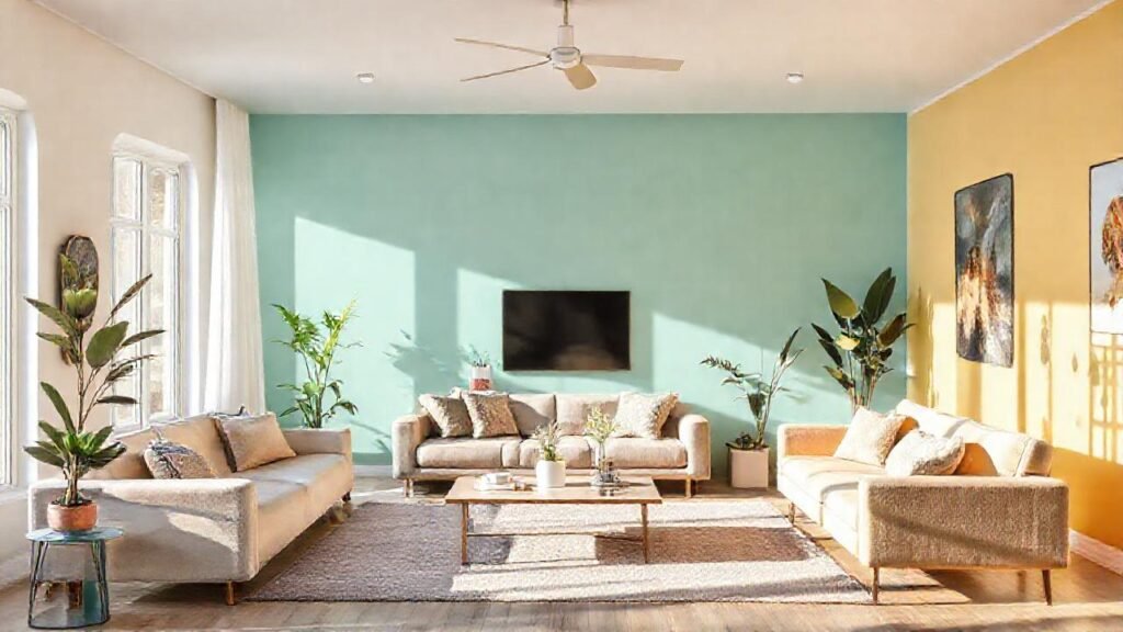 Un salón moderno y luminoso