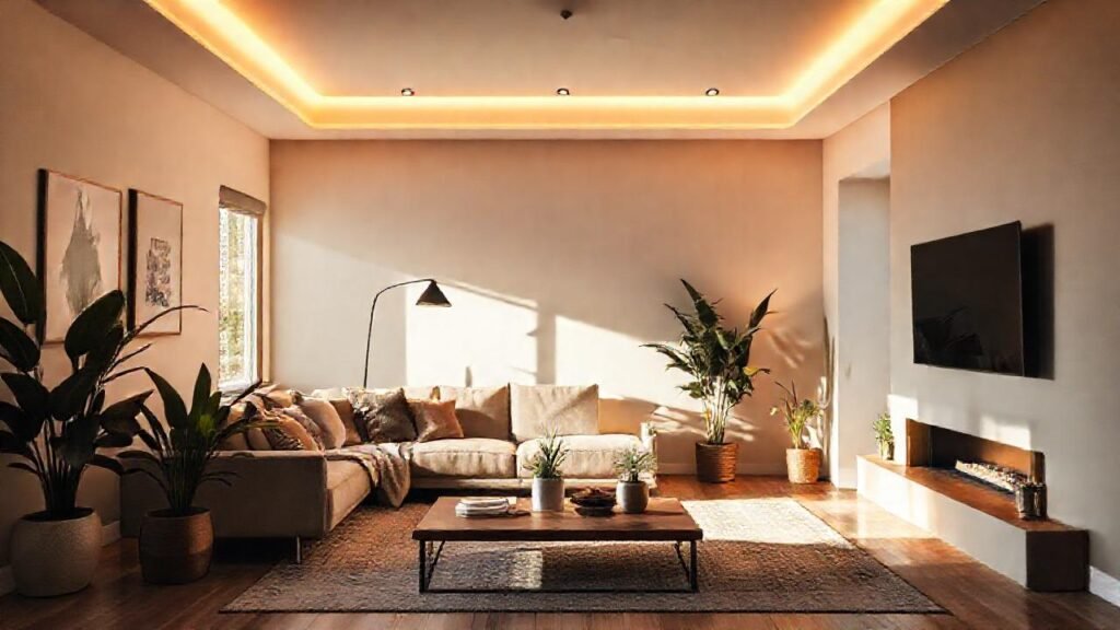 Un salón moderno