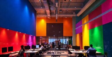 Espacio de oficina moderno