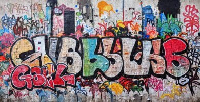 Graffiti urbano: color y diversidad