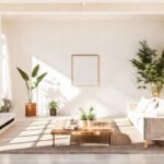 Un salón luminoso y acogedor