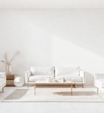 Un estudio minimalista de tonos suaves